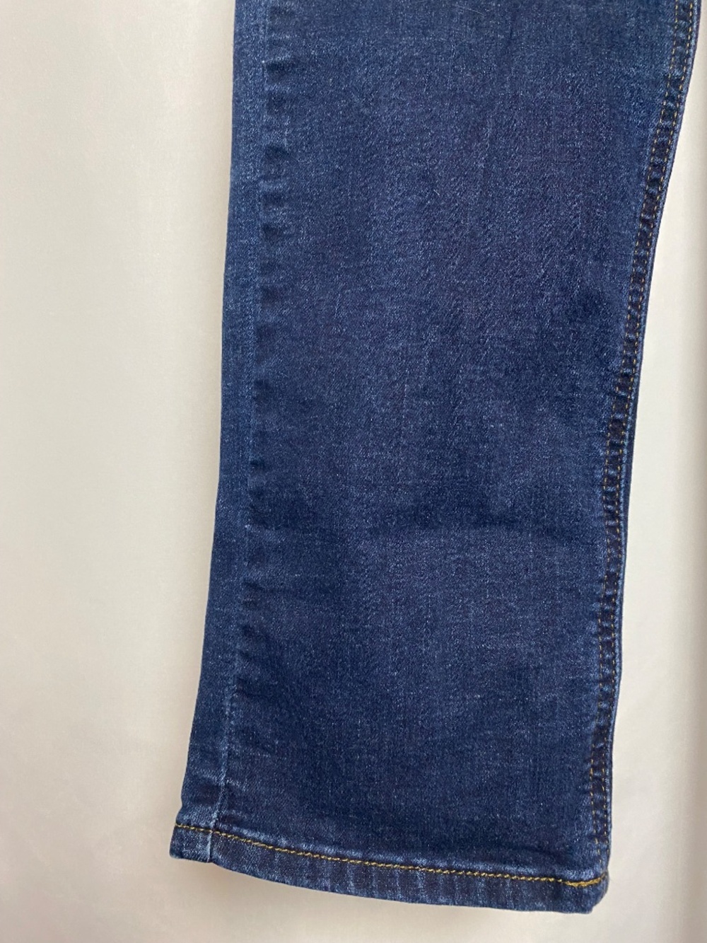 George Menʻs Slim Fit Dark Wash Straight-leg Stretch Denim Jeans 31x30 - Picture 5 of 10